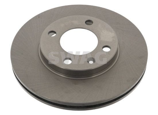 SWAG 32 90 8557: Bremžu diski Priekšējais tilts, Ø: 239mm, ar iekšējo ventilāciju, Ø: 239mm, pārklāts