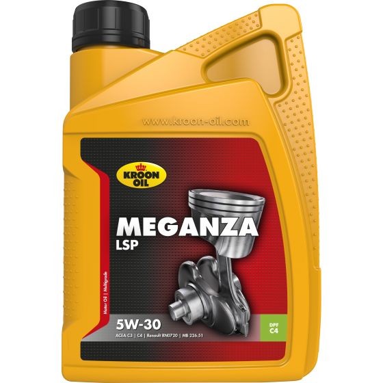 KROON OIL 33892: Motorový olej Meganza LSP 5W-30 1l, 5W-30 Meganza, LSP