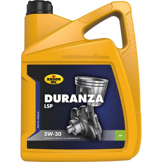 KROON OIL 34203: Motorový olej 5l, 5W-30 Duranza, LSP