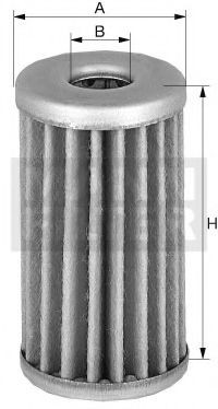 MANN-FILTER P 43/1: Kraftstofffilter