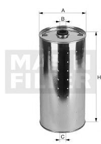 MANN-FILTER PF 1552: Ölfilter