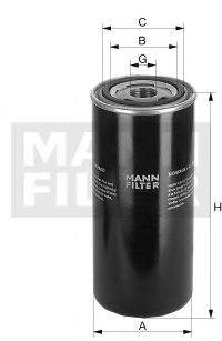 MANN-FILTER WD 962/21: Ölfilter