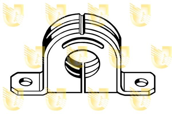 UNIGOM 395037 Buchse, Schaltstange