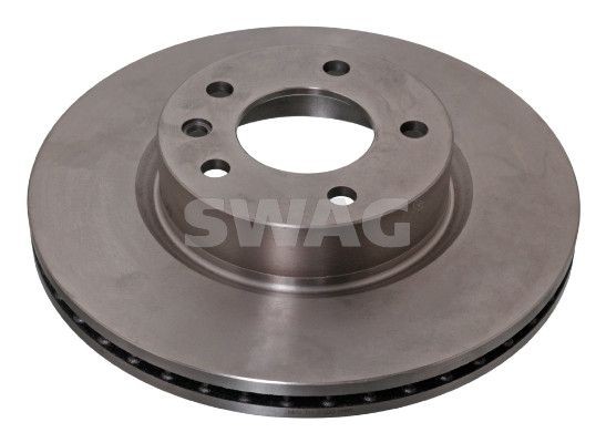 SWAG 40 90 2494: Bremsscheibe Vorderachse, Ø: 286mm, innenbelüftet, Ø: 286mm, beschichtet
