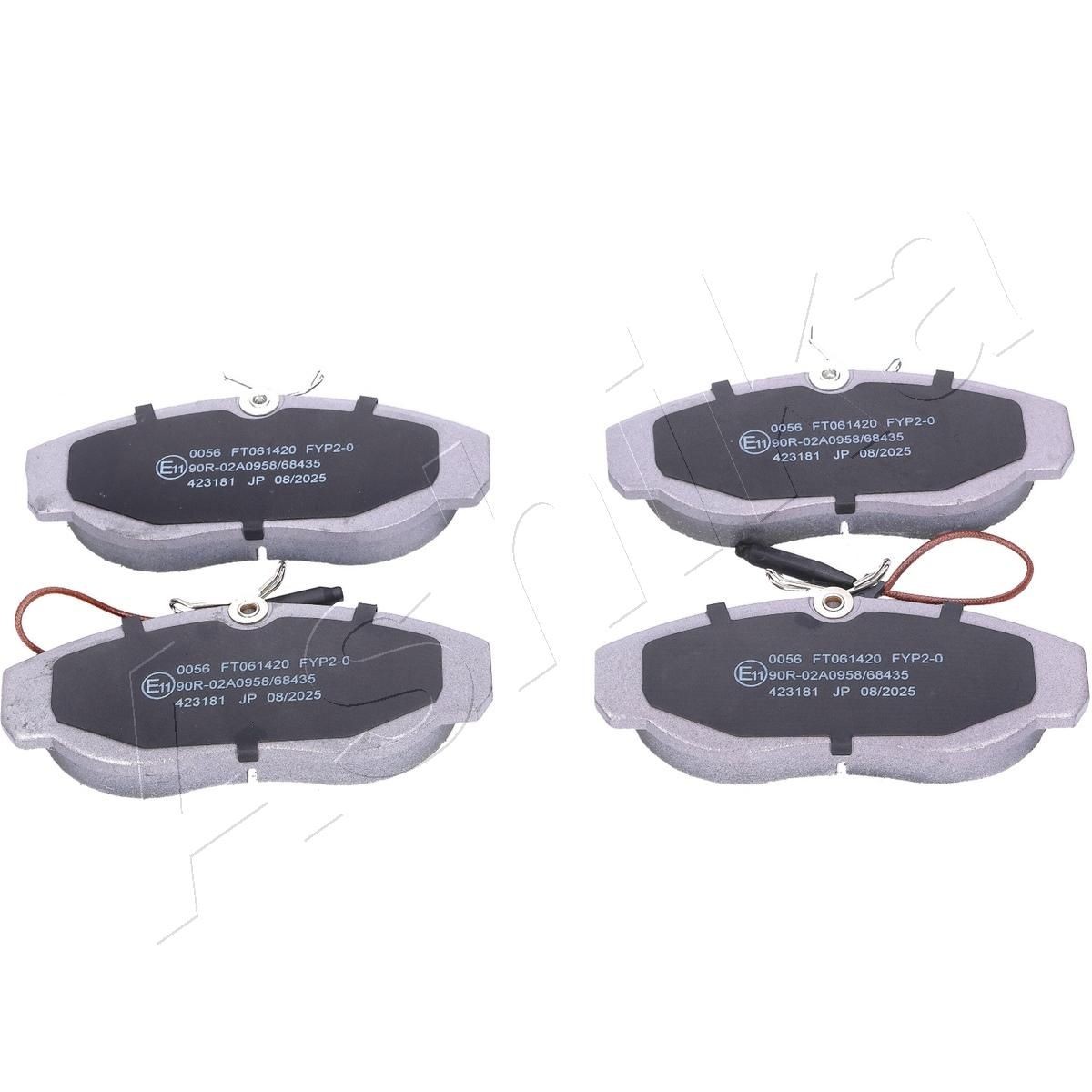 ASHIKA 50-00-0056: Remblokken Vooras