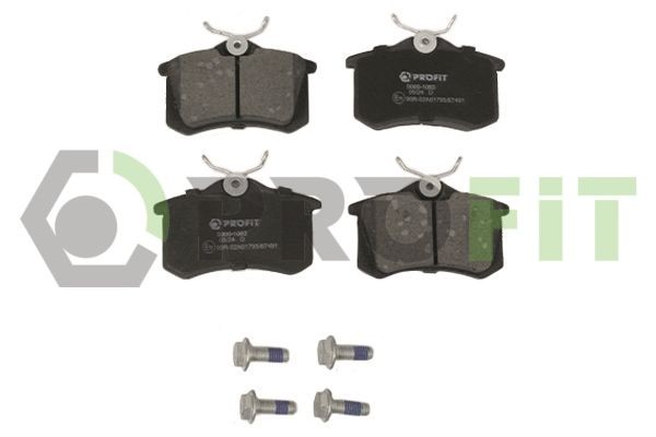 PROFIT 5000-1083: Bremsbeläge Hinterachse