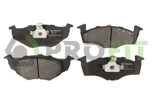 PROFIT 5000-1101: Bremseklodser foraksel