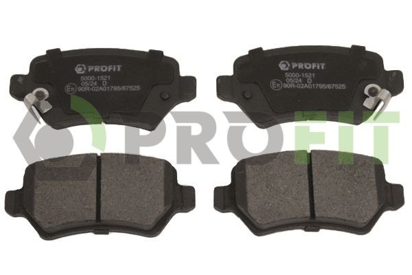 PROFIT 5000-1521: Remblokken Achteras