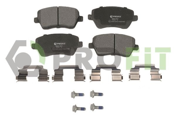 PROFIT 5000-1617: Bremsbeläge Vorderachse