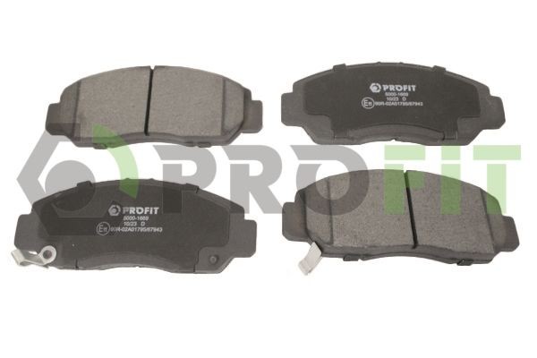 PROFIT 5000-1669: Bremsbeläge Vorderachse