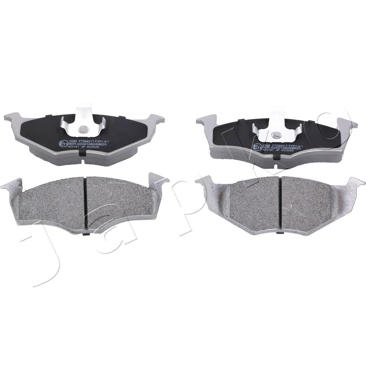 JAPKO 500086: Bremseklodser foraksel