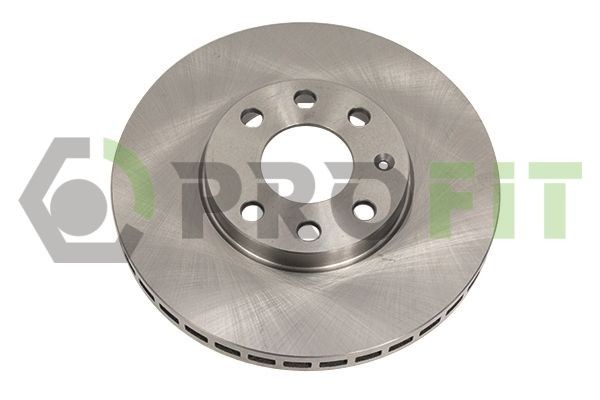 PROFIT 5010-1041: Bremžu diski Priekšējais tilts, Ø: 256mm, ar iekšējo ventilāciju, Ø: 256mm