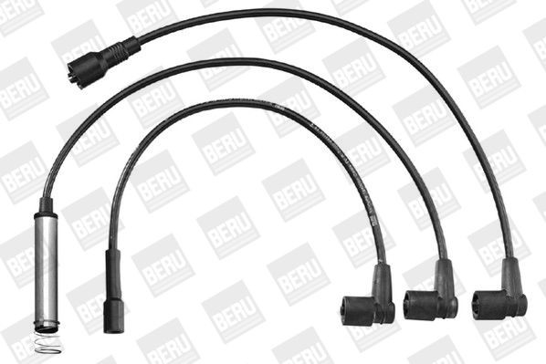 BERU ZEF665: Kit de câbles d'allumage 465mm