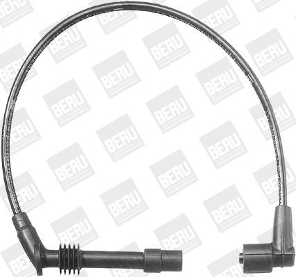 BERU ZEF1124: Sada zapaľovacích káblov 615mm