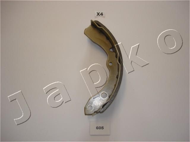 JAPKO 55605: Jeu de mâchoires de frein Essieu avant, 200mm