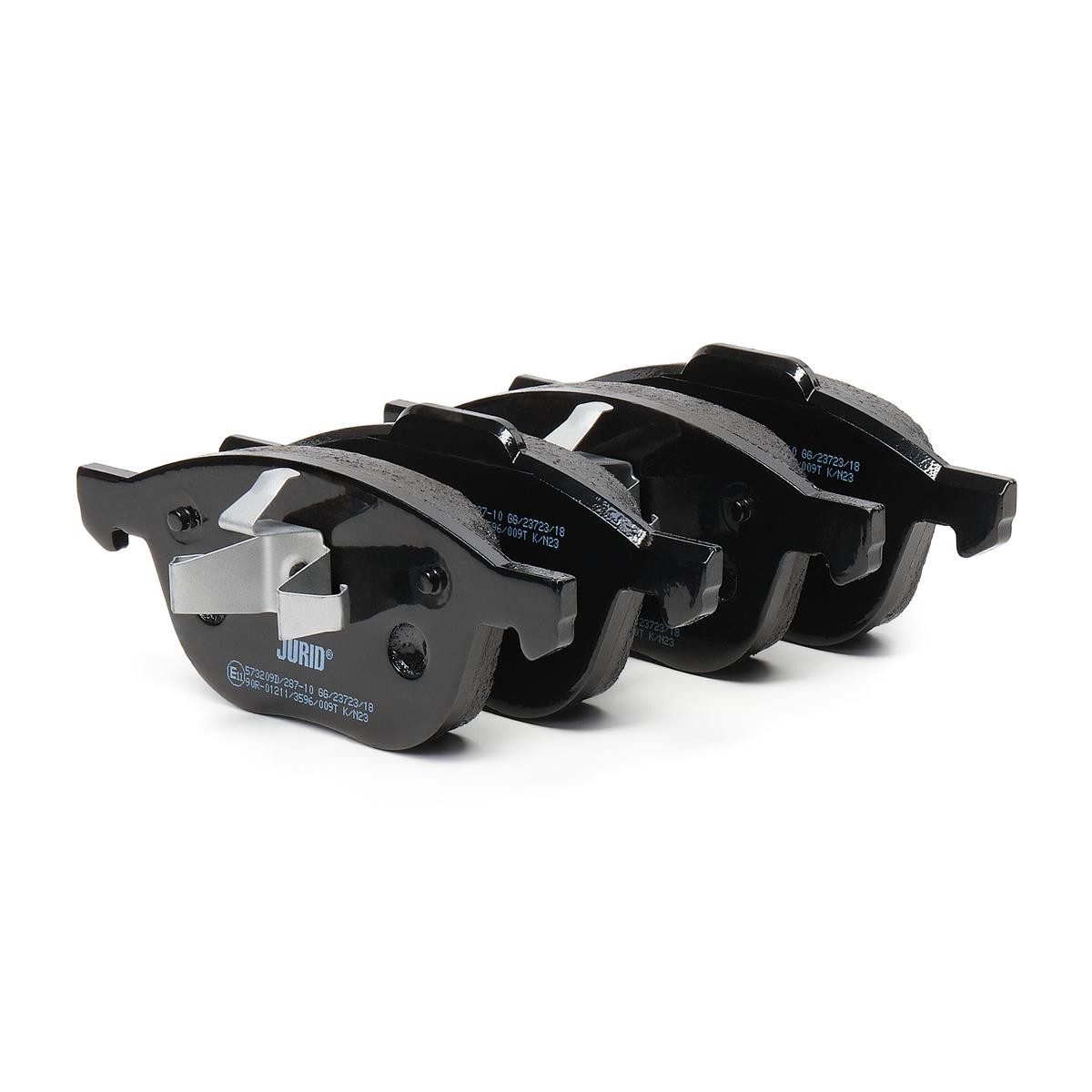 JURID 573209D: Bromsbelägg med kolvlåsningar