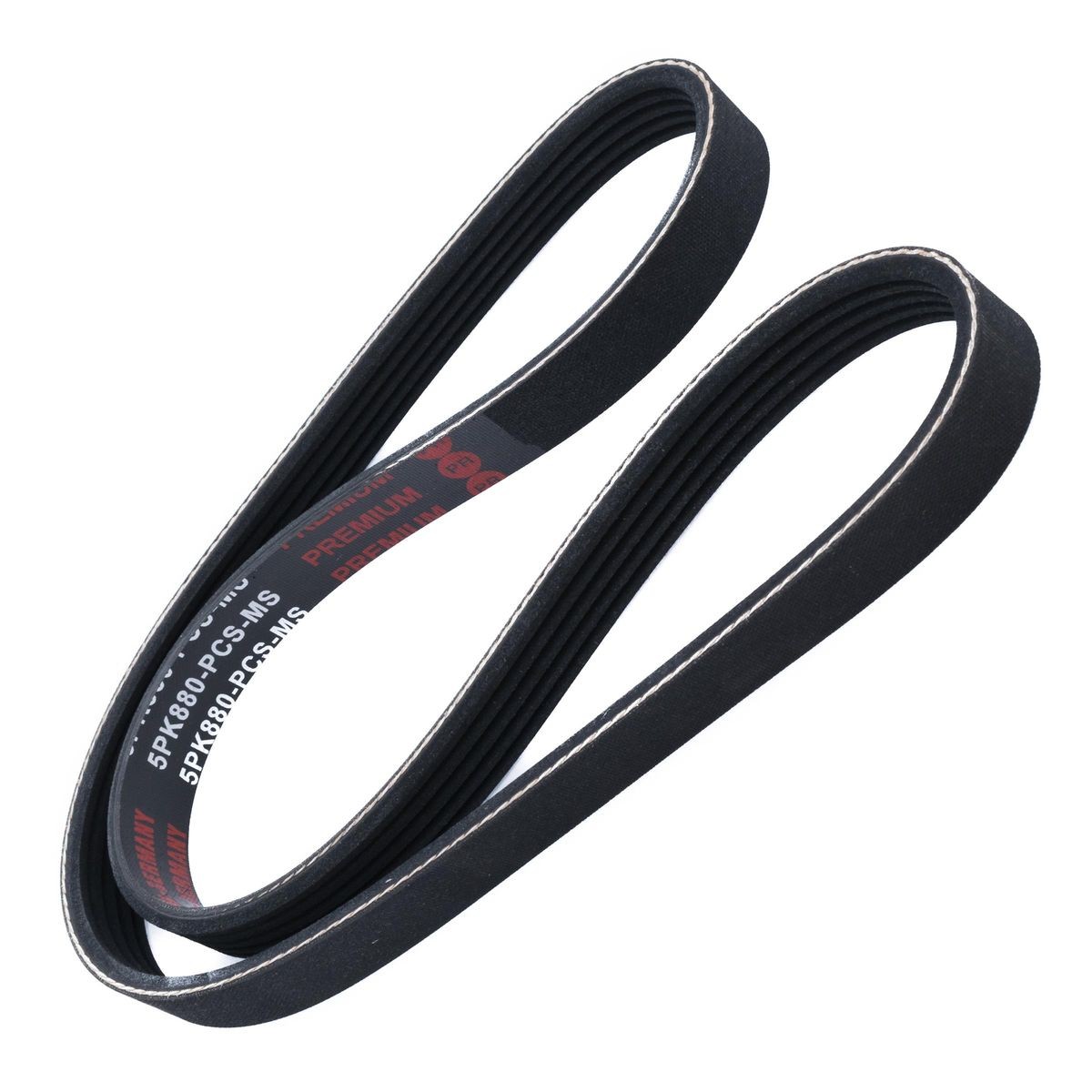 MASTER-SPORT 5PK880-PCS-MS: Ozubený klínový řemen 880mm, Počet žeber: 5