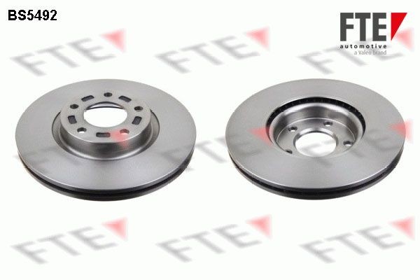 FTE BS5492: Brzdový kotúč Ø: 300mm, s vnútorným chladením, Ø: 300mm