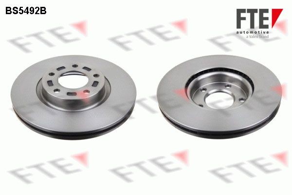 FTE BS5492B: Brzdový kotúč Ø: 300mm, s vnútorným chladením, Ø: 300mm, potiahnutá