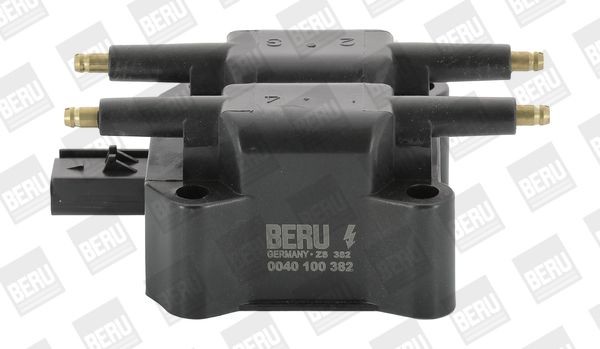 BERU ZS382: Bobina de encendido 12V, 3polos