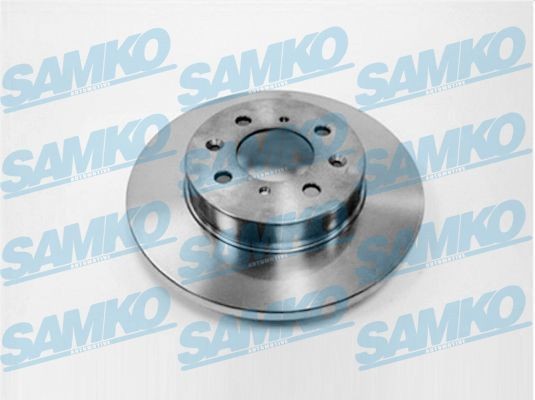 SAMKO A4281P: Brzdový kotúč Ø: 262mm, plný, Ø: 262mm