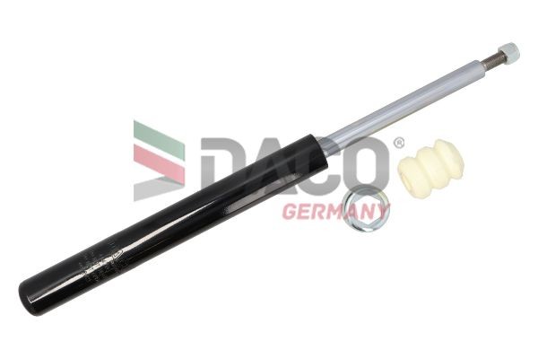 DACO Germany 444700: Amortizators Priekšējais tilts, Gāzes spiediens, Amortizatora statnes ieliktnis