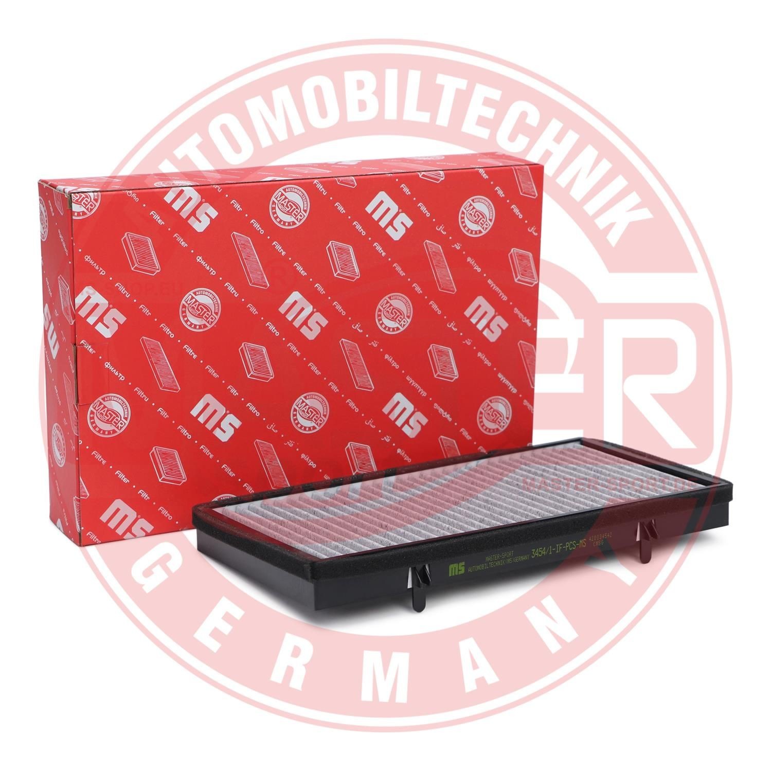 MASTER-SPORT 3454/1-IF-PCS-MS: Filtrs, Salona telpas gaiss Aktivētās ogles filtrs