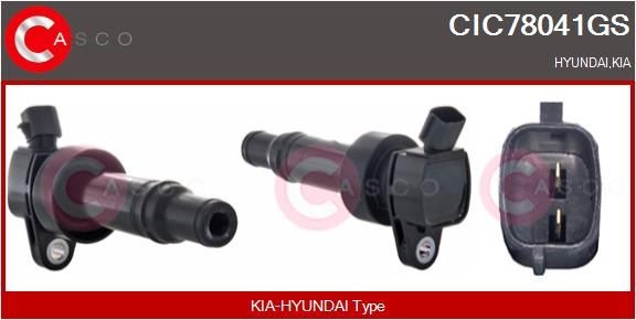 CASCO CIC78041GS: Bobina de encendido Genuine 2polos