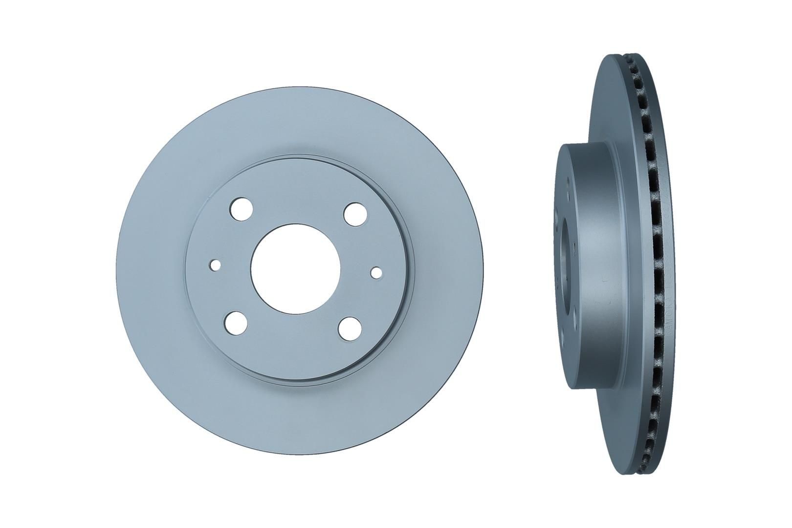 KAMOKA 103069: Disco de freno Eje delantero, Ø: 234mm, ventilado, Ø: 234mm, revestido