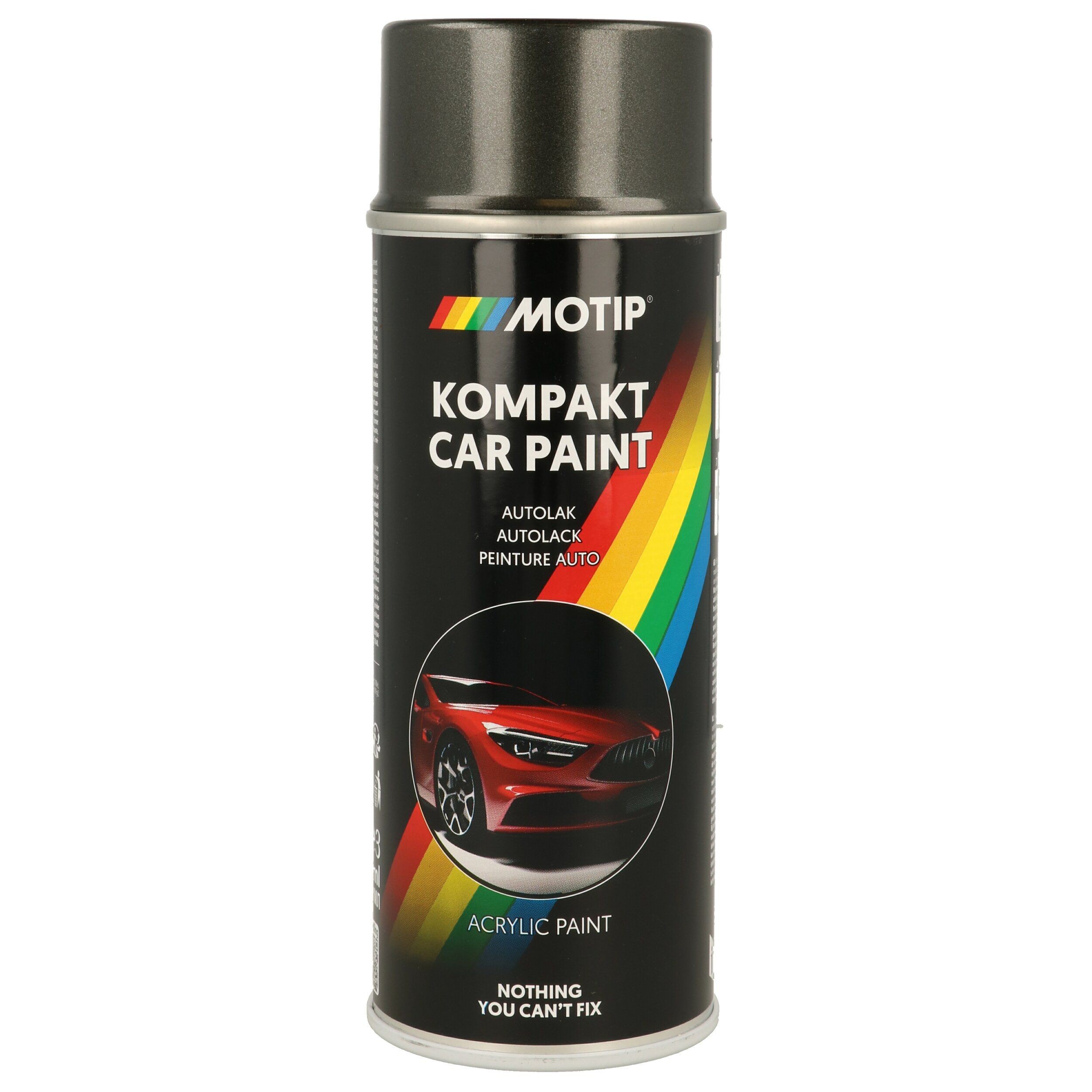 MOTIP 51045: Kombinovaný lak pre vozidlo Kompakt grey metallic 400 ml
