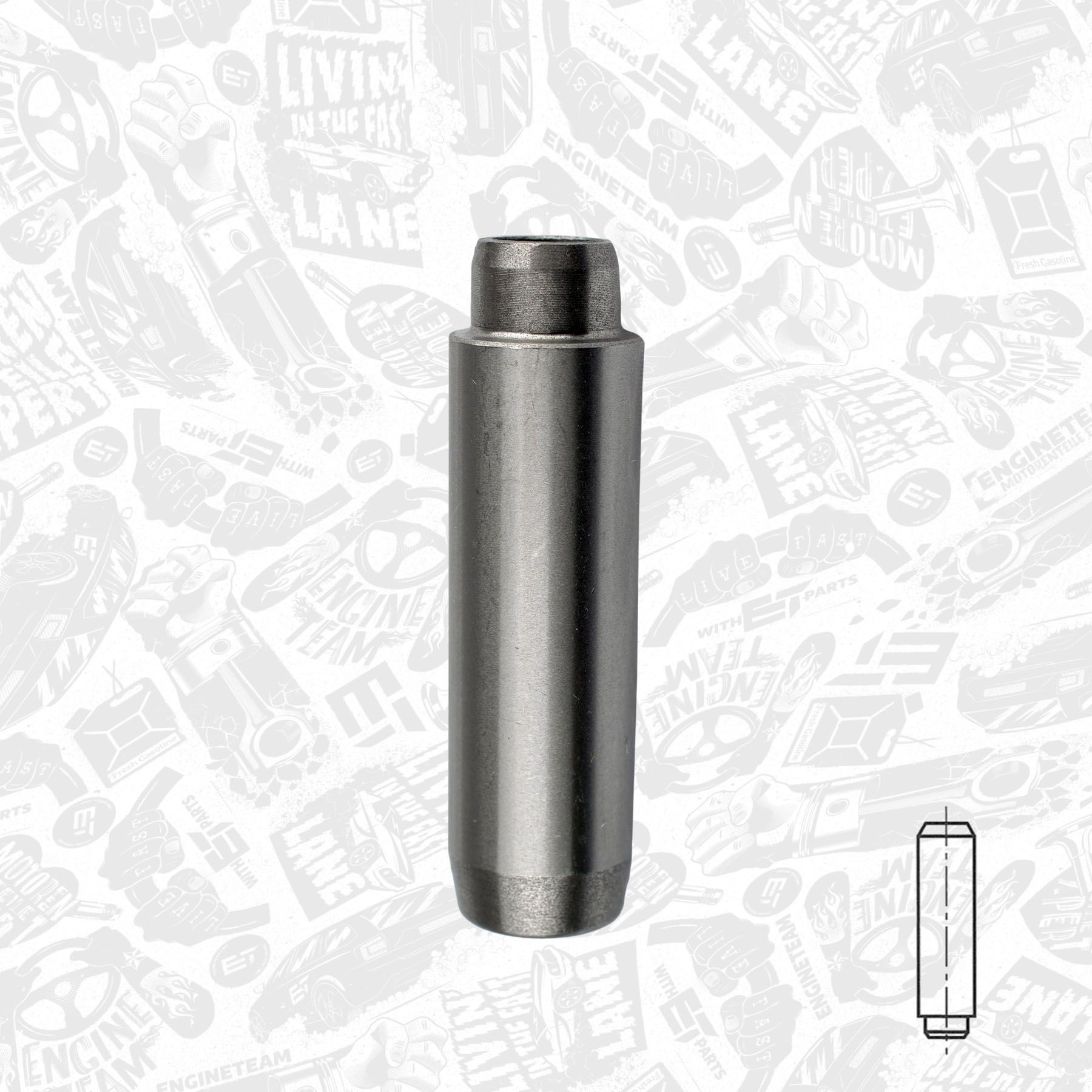 ET ENGINETEAM VG0008: Guia da válvula