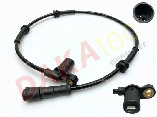 DAKAtec 410173: ABS jeladó Első tengely bal, Első tengely jobb, 625mm