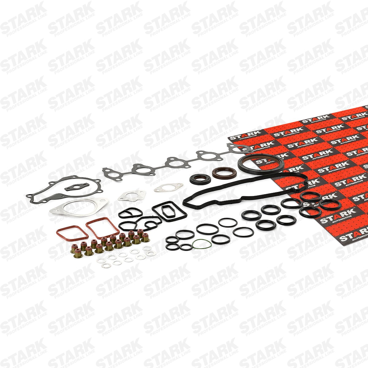 STARK SKFGS-0500053: Pochette de joints moteur sans joint de culasse de cylindre, avec joint de tige de soupape, avec bague d'étanchéité - vilebrequin, avec bague d'étanchéité - arbre à cames