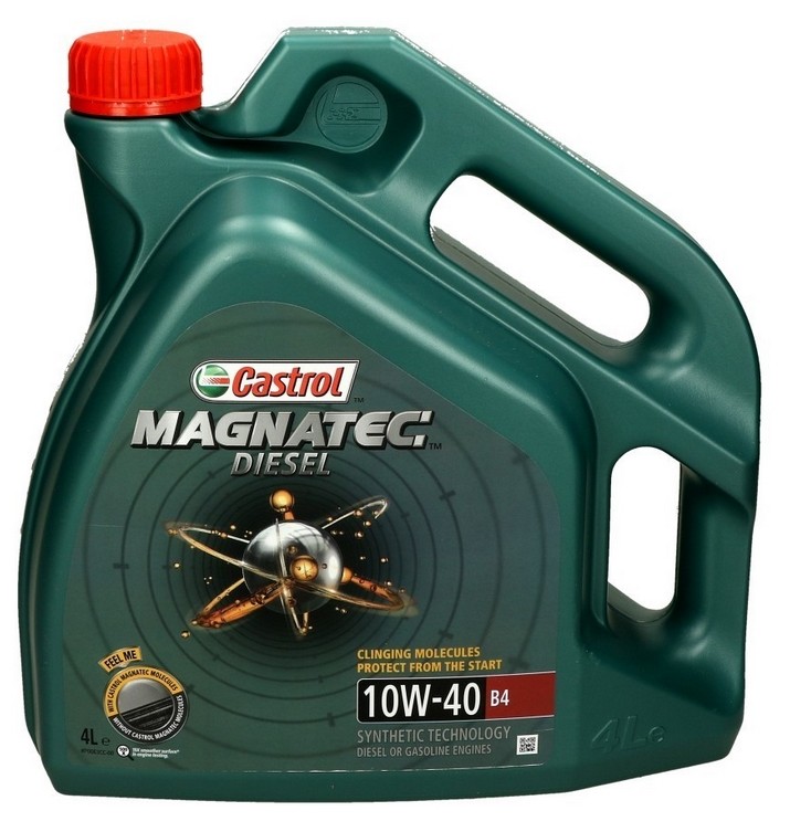 CASTROL 58634: Olio motore 4l, 10W-40 Magnatec, Diesel B4