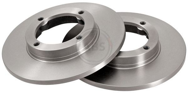 A.B.S. 15658: Disco de freno Ø: 215mm, macizo, Ø: 215mm