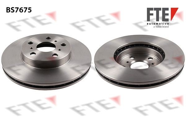FTE BS7675: Disco de freno Ø: 255mm, ventilación interna, Ø: 255mm