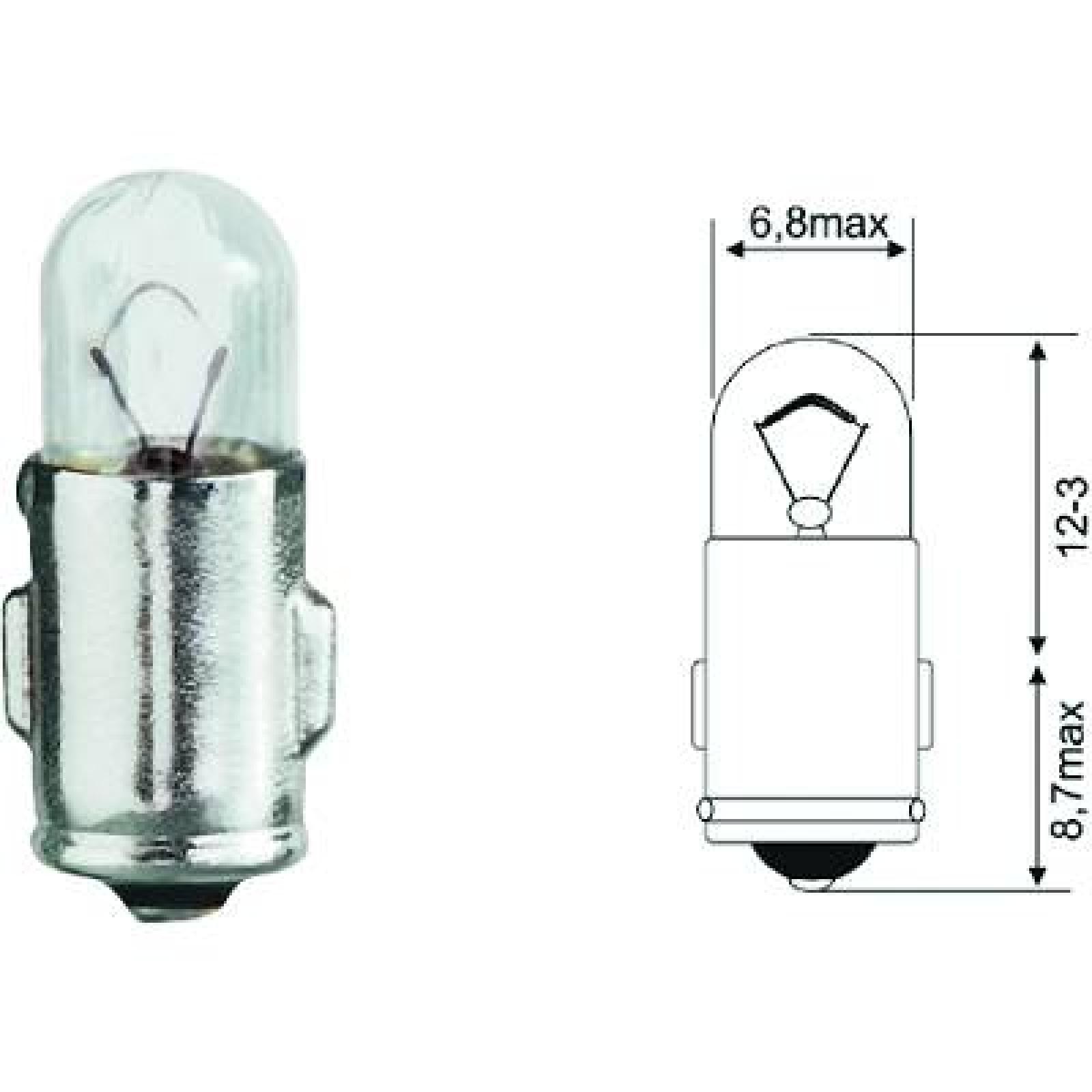 DIEDERICHS LID10084 Glühlampe, Instrumentenbeleuchtung