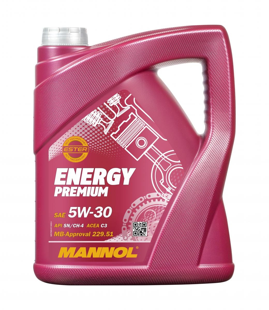 MANNOL MN7908-5: Λάδι κινητήρα 5l, 5W-30 ENERGY PREMIUM