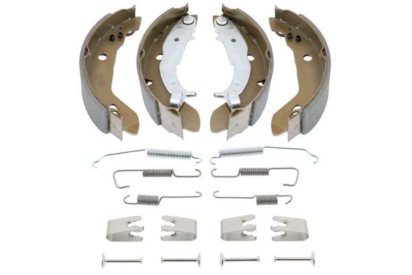 MAPCO 8840/1: Kit frenos, disco de tambor Eje trasero, con accesorios