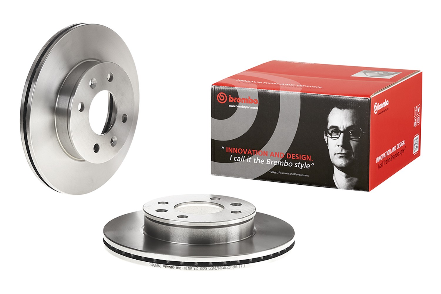 BREMBO 09.9998.10: Piduriketas PRIME LINE Ø: 241mm, sisemine õhutus, Ø: 241mm Prime