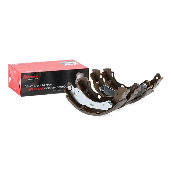 BREMBO S 68 525: Juego de zapatas de frenos ESSENTIAL LINE con palanca freno de mano