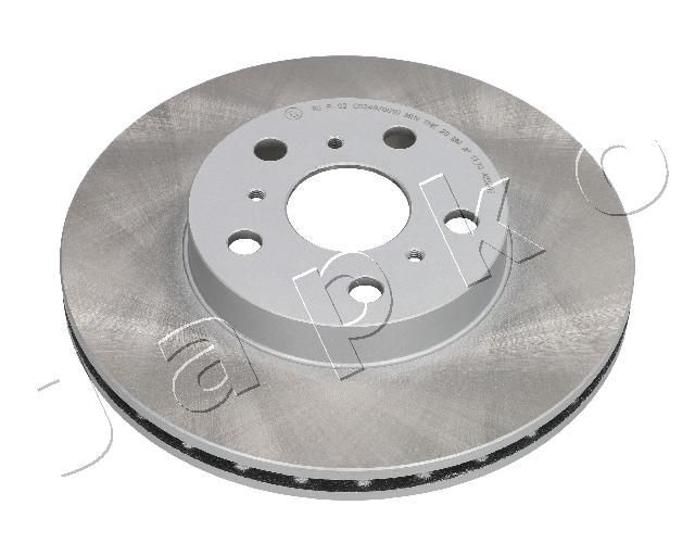 JAPKO 60262C: Disco de freno Eje delantero, Ø: 255mm, ventilado, Ø: 255mm, barnizado