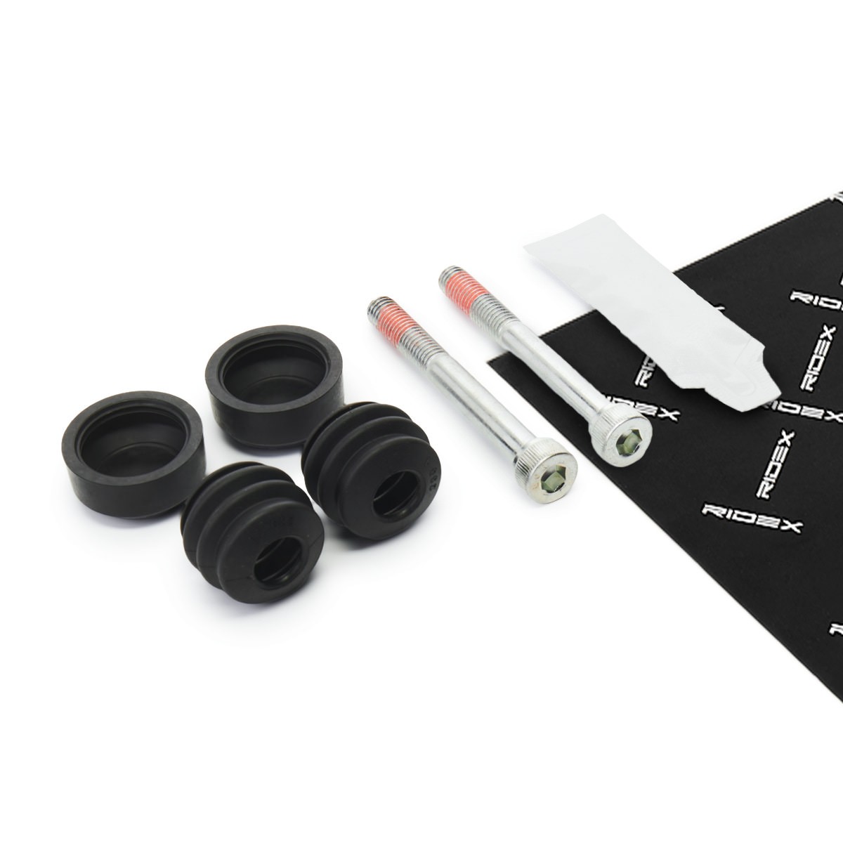 RIDEX 1165G0154: Zestaw tulei prowadzących, zacisk hamulca Oś tylna, Oś przednia, bez tulei