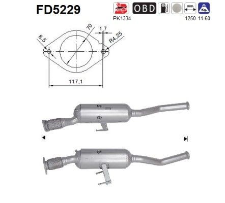 AS FD5229: Tahmafilter