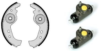 BREMBO H 23 006: Juego de zapatas de frenos STANDARD KIT