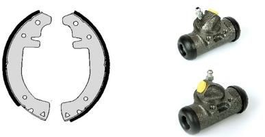 BREMBO H 68 001: Juego de zapatas de frenos STANDARD KIT