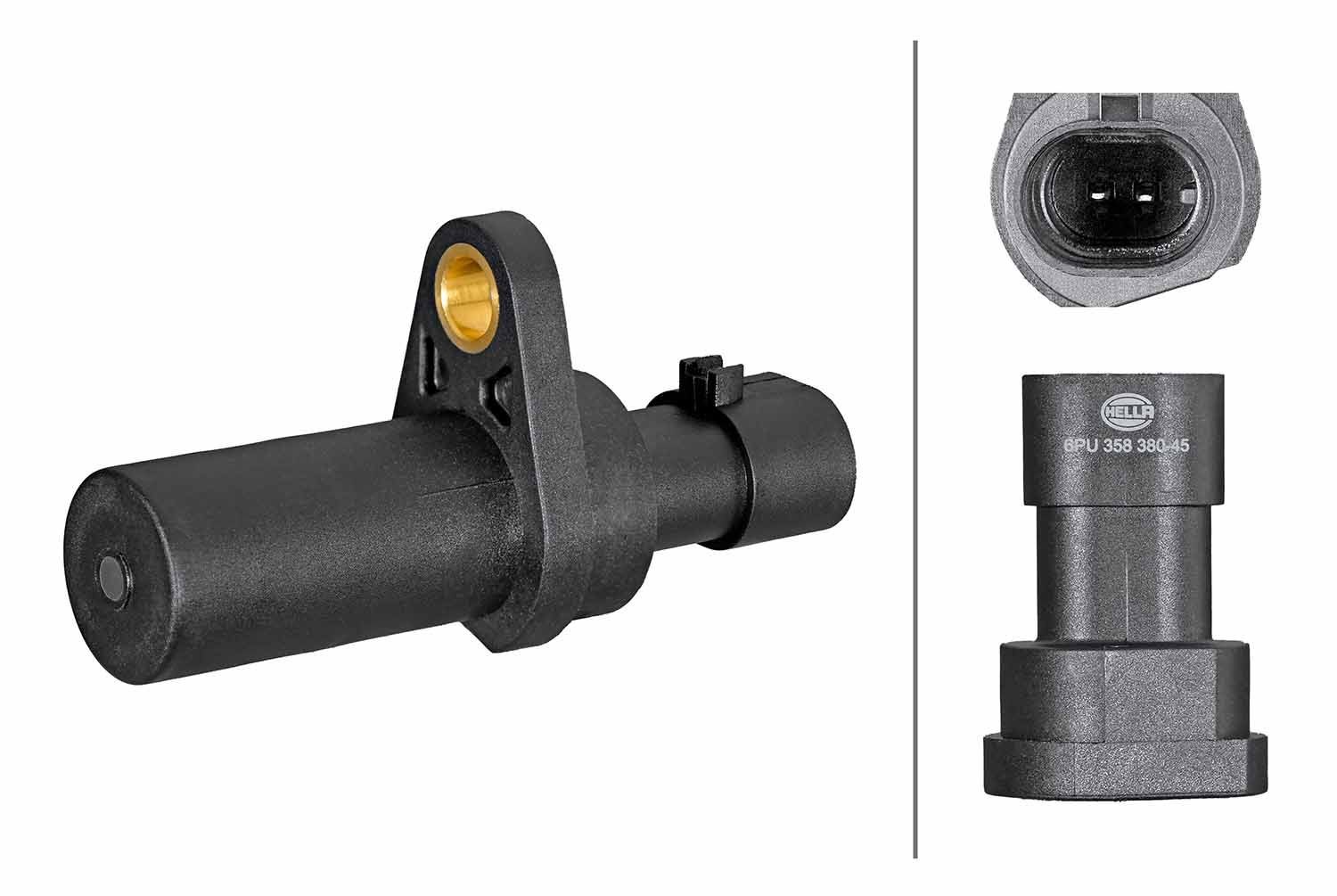 HELLA 6PU 358 380-451: Sensor de cigüeñal