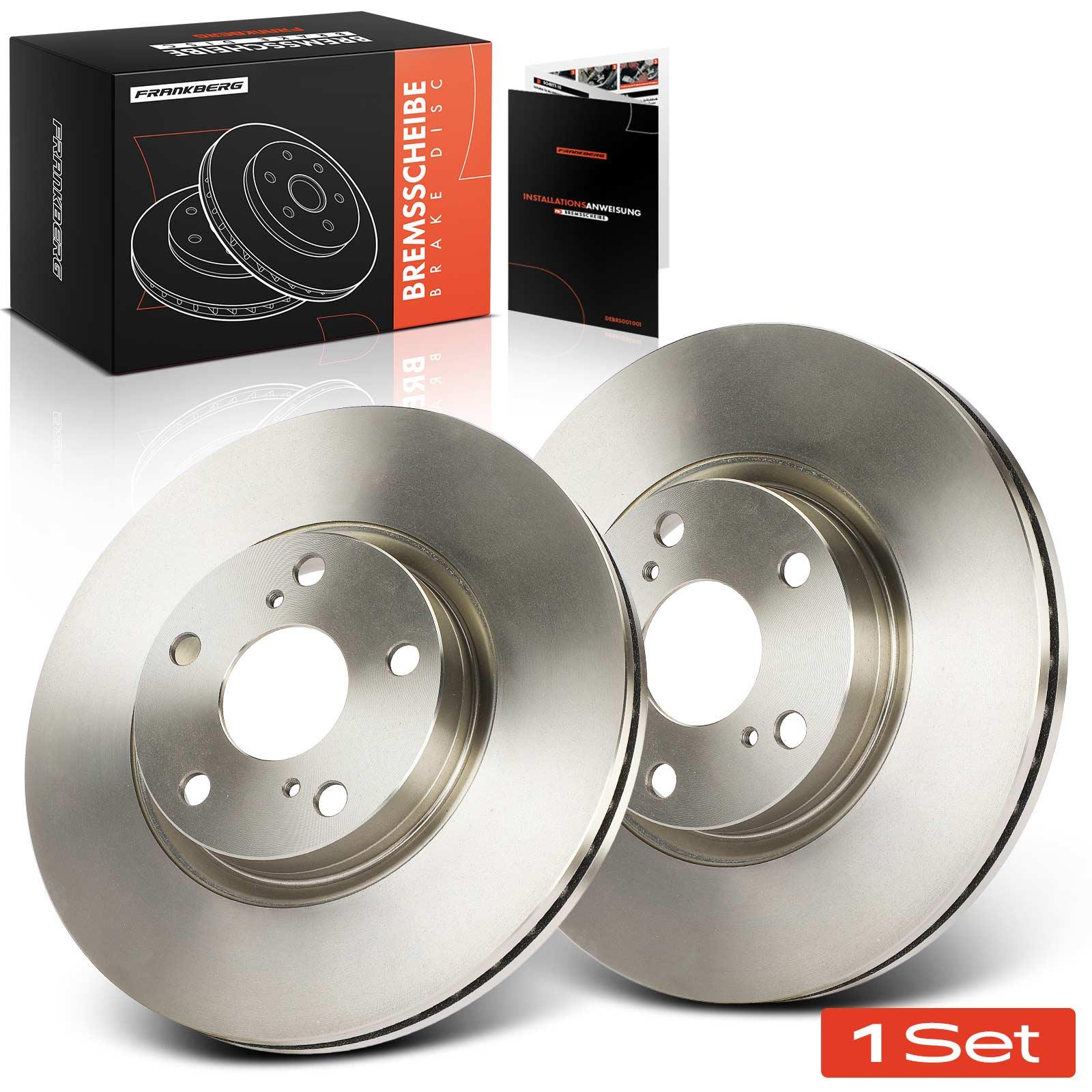 Frankberg 5481FB0034168: Disco de freno eje delantero, ambos lados, Ø: 294.8mm, ventilado, Ø: 294.8mm, aceitado