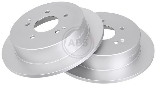 A.B.S. 18226: Disque de frein Ø: 284mm, plein, Ø: 284mm, revêtu COATED
