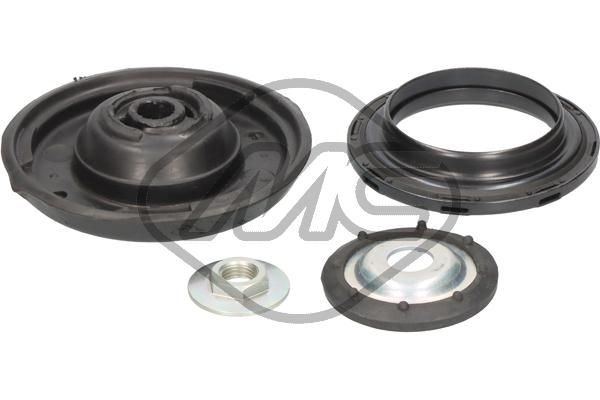Metalcaucho 05902: Kit reparación, apoyo columna amortiguación Eje delantero, con material de montaje/fijación